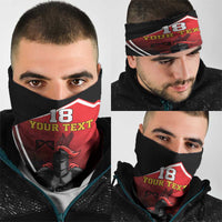 Custom Trinidad and Tobago Cricket Knight Riders Neck Gaiter Go Champion - Wonder Print Shop