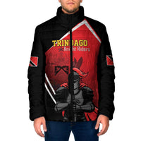 Custom Trinidad and Tobago Cricket Knight Riders Padded Jacket Go Champion - Wonder Print Shop