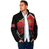 Custom Trinidad and Tobago Cricket Knight Riders Padded Jacket Go Champion - Wonder Print Shop