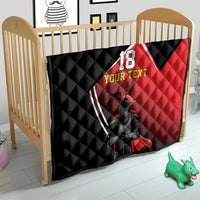 Custom Trinidad and Tobago Cricket Knight Riders Quilt Go Champion - Wonder Print Shop