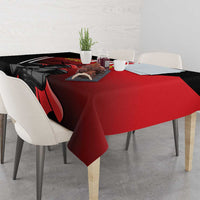 Custom Trinidad and Tobago Cricket Knight Riders Tablecloth Go Champion - Wonder Print Shop