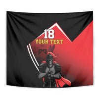 Custom Trinidad and Tobago Cricket Knight Riders Tapestry Go Champion - Wonder Print Shop