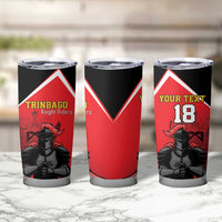 Custom Trinidad and Tobago Cricket Knight Riders Tumbler Cup Go Champion - Wonder Print Shop