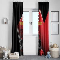 Custom Trinidad and Tobago Cricket Knight Riders Window Curtain Go Champion - Wonder Print Shop