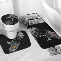 Aland Viking Ravens Bathroom Set Vegvisir Runes Pattern - Wonder Print Shop