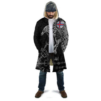 Faroe Islands Viking Ravens Cloak Vegvisir Runes Pattern - Wonder Print Shop