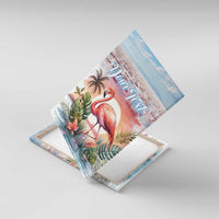 Personalized Bonaire Caribbean Flamingo Canvas Wall Art Pink Salt Flats - Wonder Print Shop