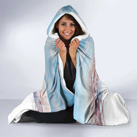 Personalized Bonaire Caribbean Flamingo Hooded Blanket Pink Salt Flats