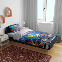 Personalized Bonaire Underwater Tropical Corals Reef Bedding Set With Colorful Sea Fish - Wonder Print Shop
