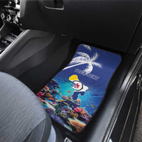 Personalized Bonaire Underwater Tropical Corals Reef Car Mats With Colorful Sea Fish - Wonder Print Shop