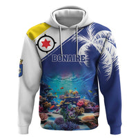 Personalized Bonaire Underwater Tropical Corals Reef Hoodie With Colorful Sea Fish - Wonder Print Shop