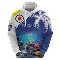 Personalized Bonaire Underwater Tropical Corals Reef Hoodie With Colorful Sea Fish - Wonder Print Shop