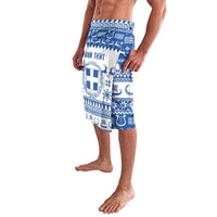 Personalized Christmas Greece Coat Of Arms Lavalava Hellas Kala Christougena - Wonder Print Shop