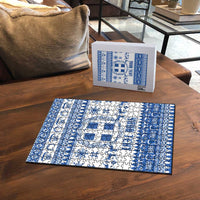 Personalized Christmas Greece Coat Of Arms Puzzle Hellas Kala Christougena - Wonder Print Shop