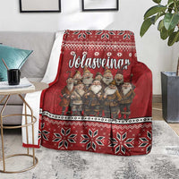 Yule Lads Iceland Blanket Icelandic Christmas folklore