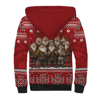 Yule Lads Iceland Sherpa Hoodie Icelandic Christmas folklore - Wonder Print Shop