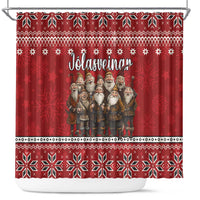 Yule Lads Iceland Shower Curtain Icelandic Christmas folklore