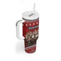 Yule Lads Iceland Tumbler With Handle Icelandic Christmas folklore - Wonder Print Shop