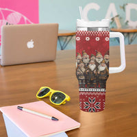 Yule Lads Iceland Tumbler With Handle Icelandic Christmas folklore - Wonder Print Shop