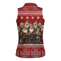 Yule Lads Iceland Women Sleeveless Polo Shirt Icelandic Christmas folklore - Wonder Print Shop