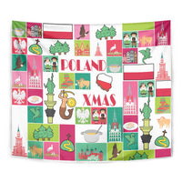 Wesolych Swiat Merry Christmas Polish Tapestry Poland Xmas - Wonder Print Shop