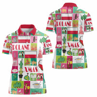 Wesolych Swiat Merry Christmas Polish Women Polo Shirt Poland Xmas - Wonder Print Shop