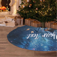 Personalized Iceland Yule Lads Christmas Tree Skirt Merry Kertasnikir Under Vibrant Flowers - Wonder Print Shop