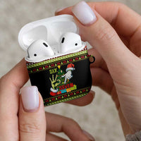 Six Seven Christmas AirPods Case Funny Santa and Green Hands - Wonder Print Shop