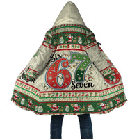 Funny Six Seven 67 Christmas Cloak Christmas Santa Patterns - Wonder Print Shop