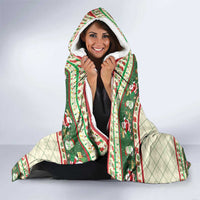Funny Six Seven 67 Christmas Hooded Blanket Christmas Santa Patterns - Wonder Print Shop