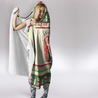 Funny Six Seven 67 Christmas Hooded Blanket Christmas Santa Patterns - Wonder Print Shop