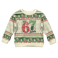 Funny Six Seven 67 Christmas Kid Ugly Christmas Sweater Christmas Santa Patterns - Wonder Print Shop