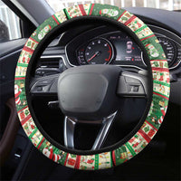 Funny Six Seven 67 Christmas Steering Wheel Cover Christmas Santa Patterns - Wonder Print Shop