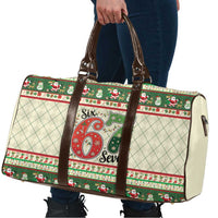 Funny Six Seven 67 Christmas Travel Bag Christmas Santa Patterns - Wonder Print Shop