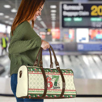 Funny Six Seven 67 Christmas Travel Bag Christmas Santa Patterns - Wonder Print Shop