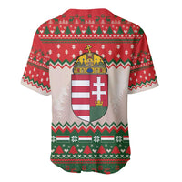 Hungary Christmas Baseball Jersey Magyarorszag Boldog Karacsonyt - Wonder Print Shop