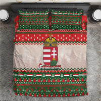 Hungary Christmas Bedding Set Magyarorszag Boldog Karacsonyt - Wonder Print Shop