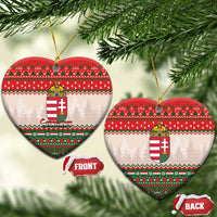 Hungary Christmas Ceramic Ornament Magyarorszag Boldog Karacsonyt - Wonder Print Shop