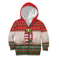 Hungary Christmas Kid Hoodie Magyarorszag Boldog Karacsonyt - Wonder Print Shop
