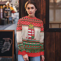 Hungary Christmas Ugly Christmas Sweater Magyarorszag Boldog Karacsonyt - Wonder Print Shop