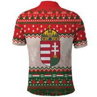 Hungary Christmas Polo Shirt Magyarorszag Boldog Karacsonyt - Wonder Print Shop