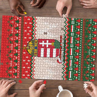 Hungary Christmas Puzzle Magyarorszag Boldog Karacsonyt - Wonder Print Shop