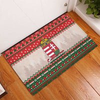 Hungary Christmas Rubber Doormat Magyarorszag Boldog Karacsonyt - Wonder Print Shop