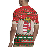 Hungary Christmas Rugby Jersey Magyarorszag Boldog Karacsonyt - Wonder Print Shop