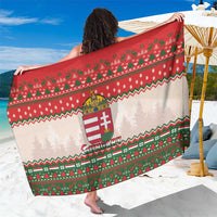 Hungary Christmas Sarong Magyarorszag Boldog Karacsonyt - Wonder Print Shop