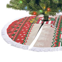 Hungary Christmas Tree Skirt Magyarorszag Boldog Karacsonyt - Wonder Print Shop