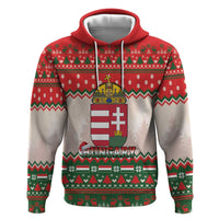 Hungary Christmas Zip Hoodie Magyarorszag Boldog Karacsonyt - Wonder Print Shop