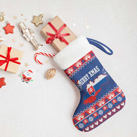 Slovakia Christmas Stocking Slovakian Double Cross Map - Wonder Print Shop