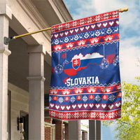 Slovakia Christmas Garden Flag Slovakian Double Cross Map - Wonder Print Shop