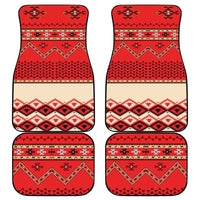 Folk Albanian Patterns Eagle Car Mats - Wonder Print Shop